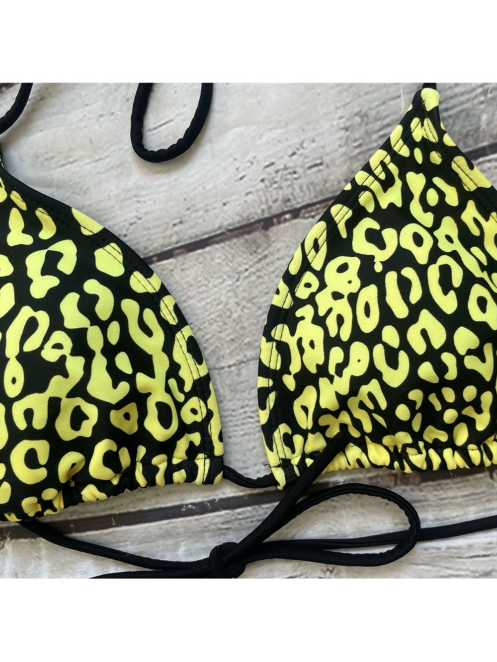 2 String Bikini Triangle Tops - Picture 8 of 11
